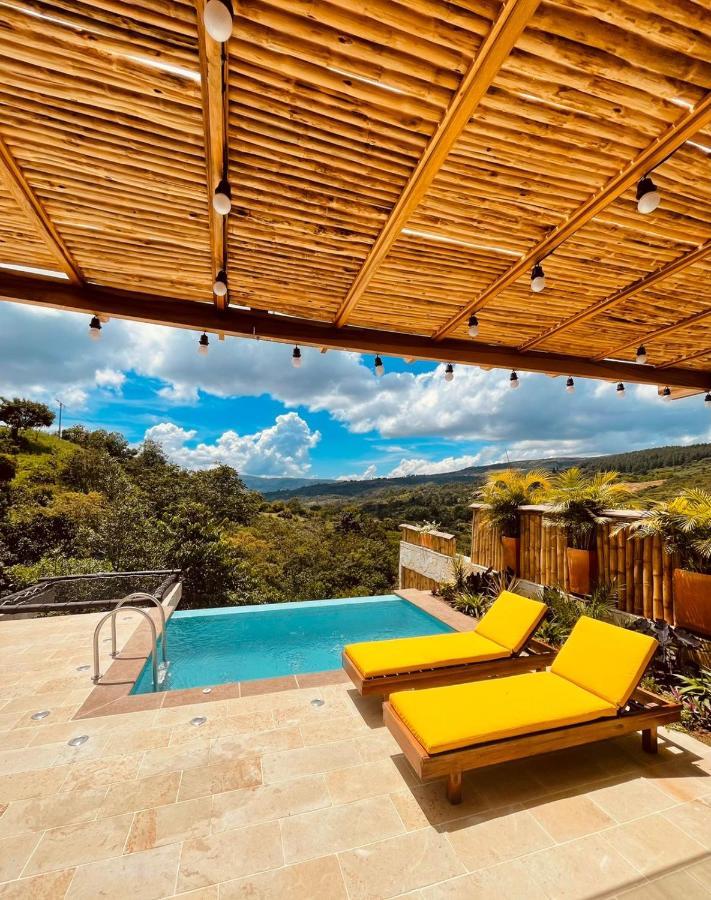 Hotel Campestre Palmas Del Zamorano San Gil Eksteriør bilde