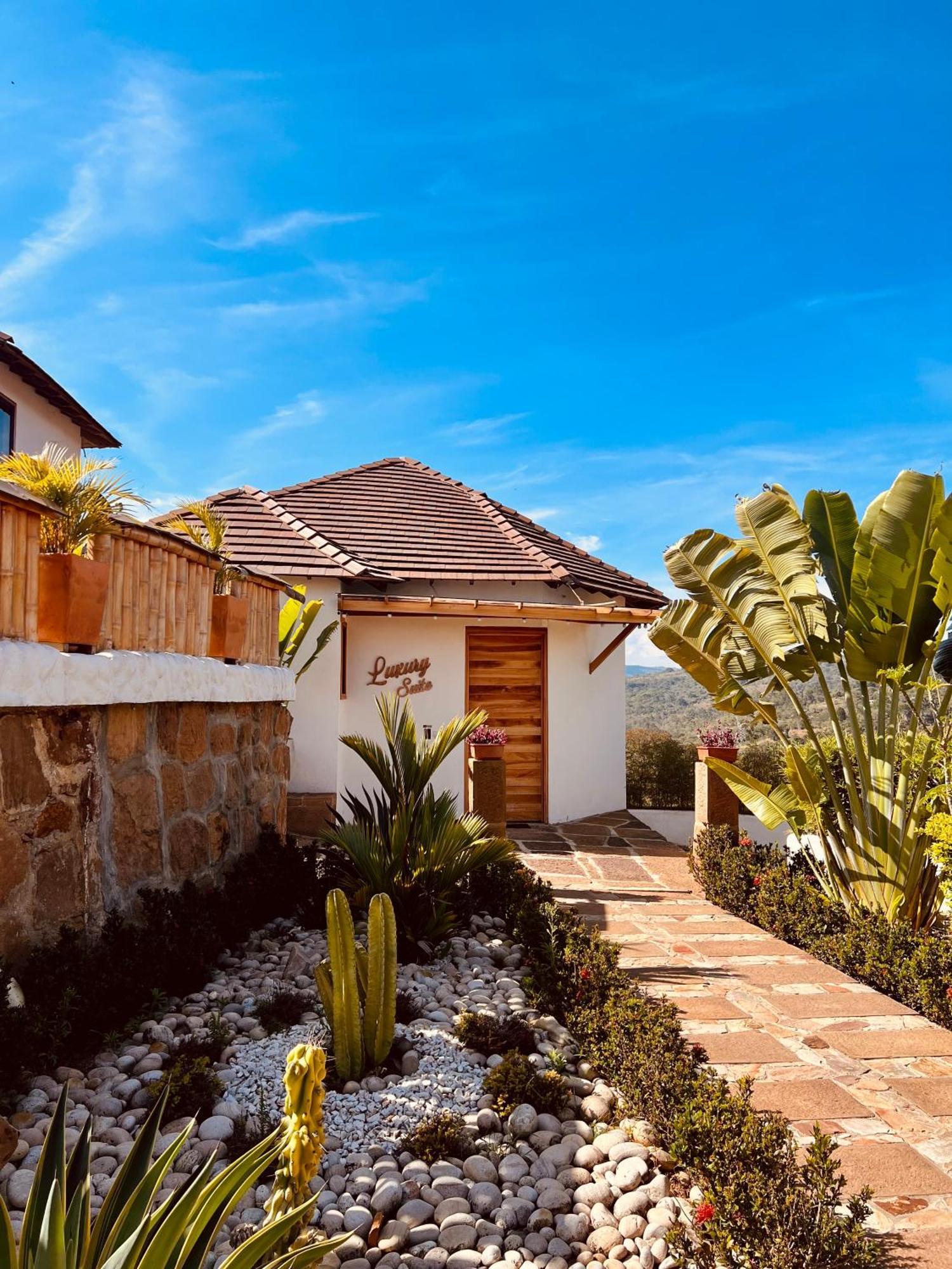 Hotel Campestre Palmas Del Zamorano San Gil Eksteriør bilde